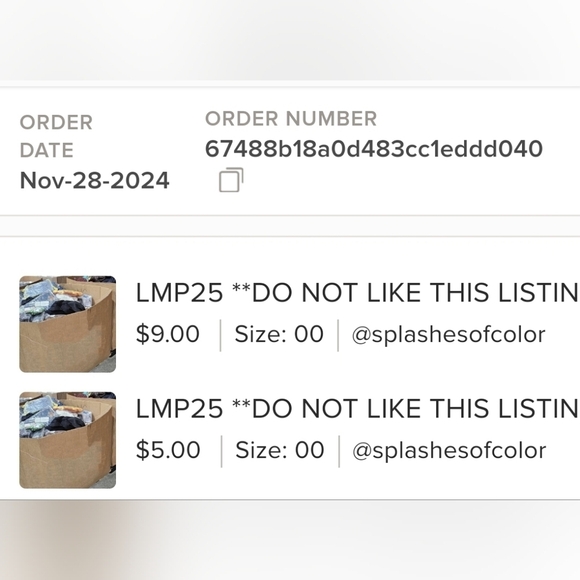 Just for splashesofcolor $14 - Picture 1 of 1